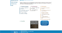Desktop Screenshot of espacesetsocietes.msh-paris.fr